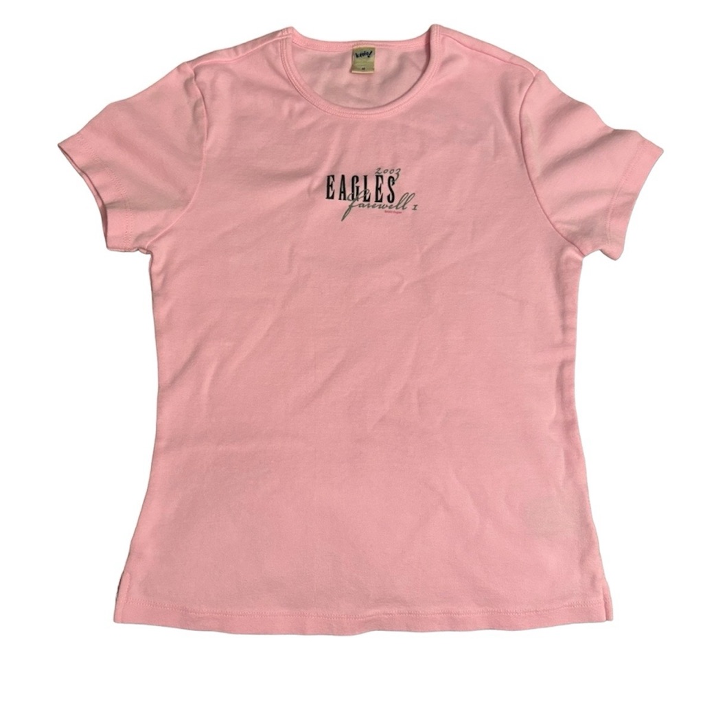 The Eagles Farewell I Tour Baby Tee 2003 Medium